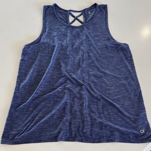 GAP Navy Blue Tank Top with Crisscross Back
